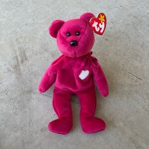 RARE Mint Condition Valentina TY Beanie Baby w/ Multiple Errors on Tags